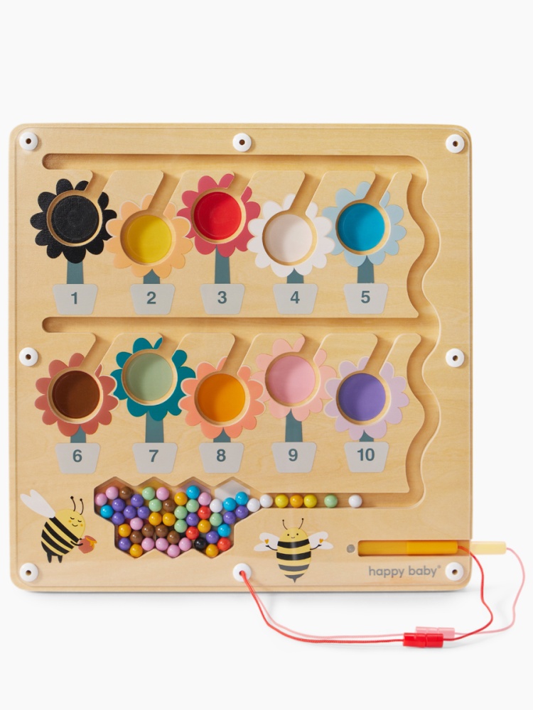 Happy Baby Развивающая игрушка магнитный лабиринт, BEE BOARD «БИ БОРД», разноцветный / multicoloured
