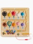 Happy Baby Развивающая игрушка магнитный лабиринт, BEE BOARD «БИ БОРД», разноцветный / multicoloured
