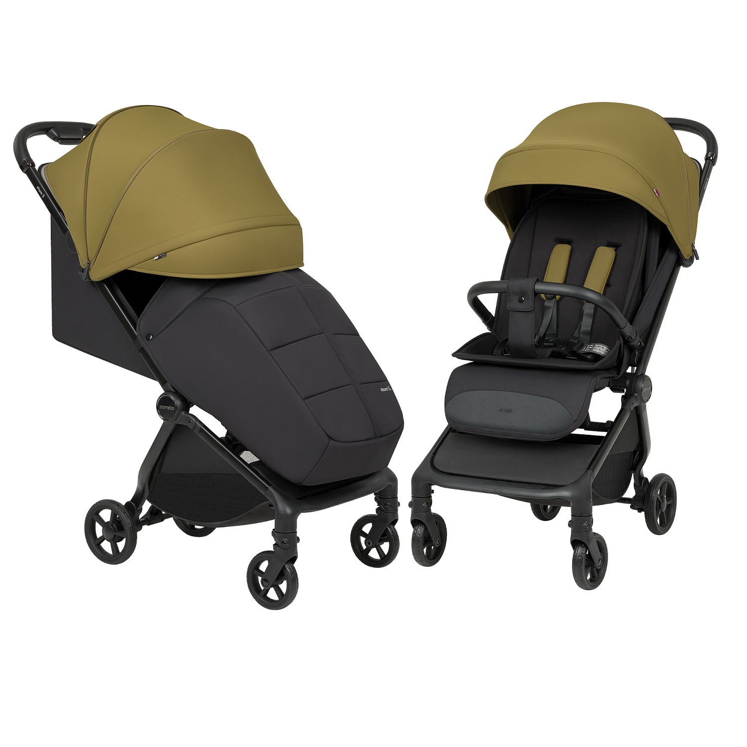 Carrello Детская коляска  CARRELLO  Atom S CRL-5526   Antique Green