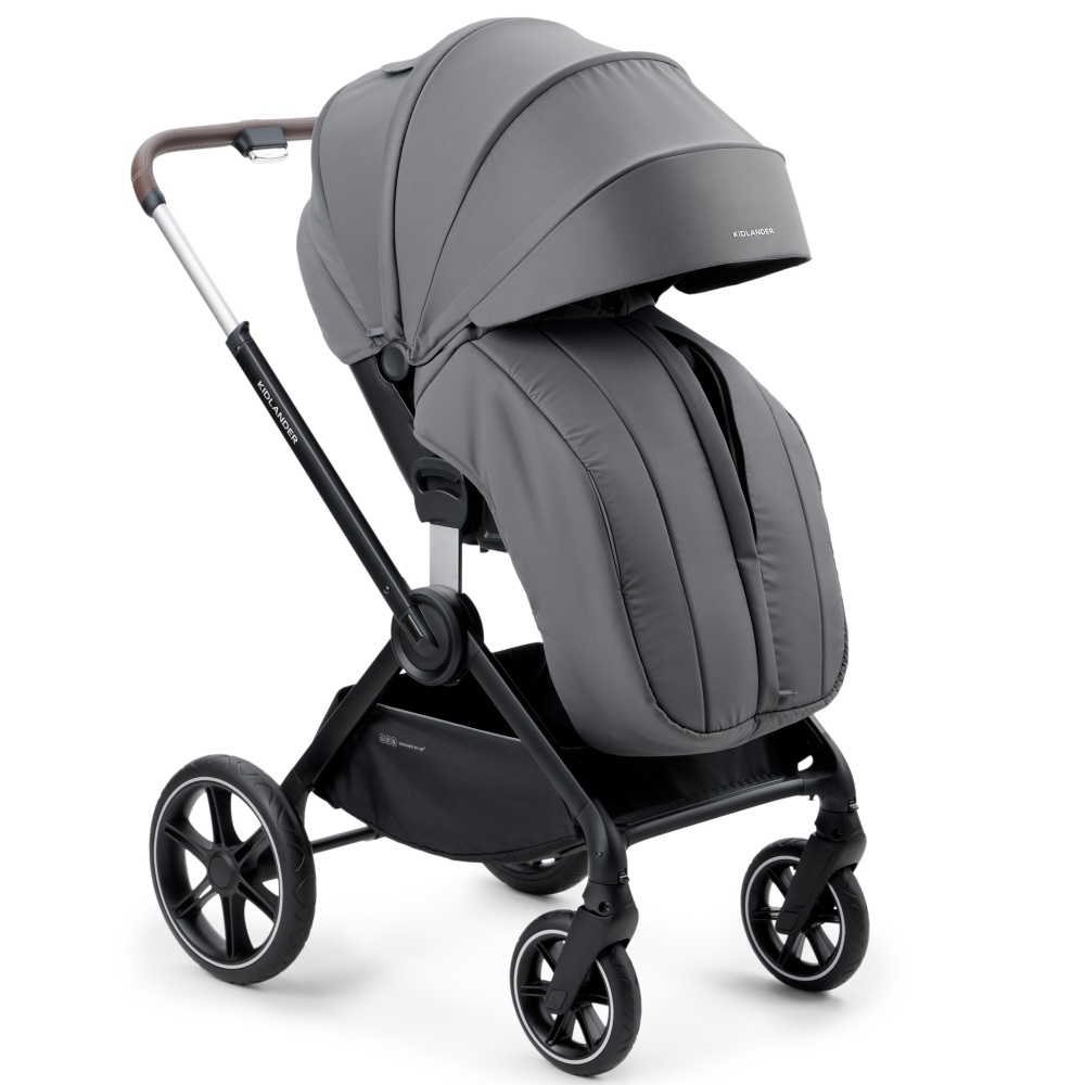 Happy Baby Коляска 2 в 1 KIDLANDER, dark grey