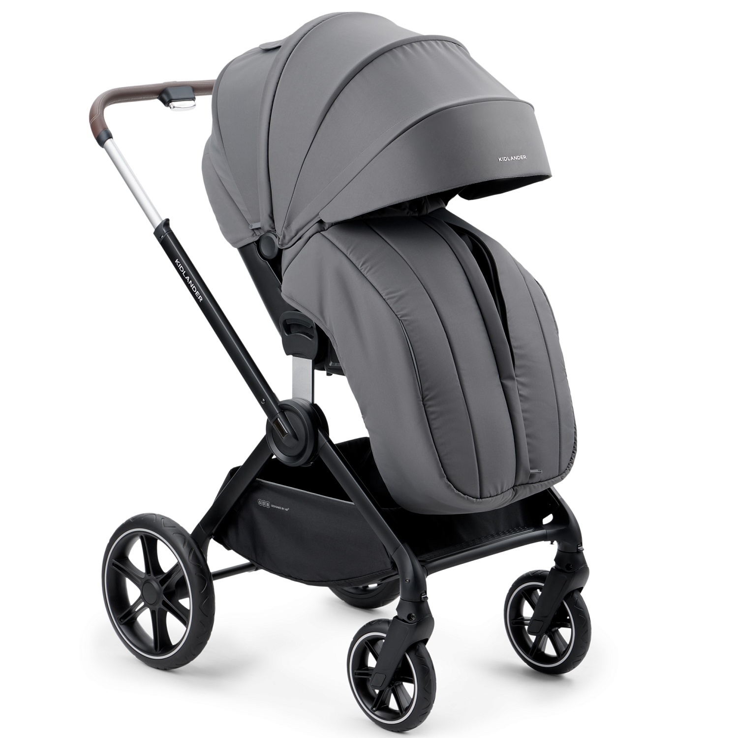 Happy Baby Коляска 2 в 1 KIDLANDER, dark grey