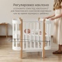 Happy Baby Кроватка-трансформер MOMMY LUX, white