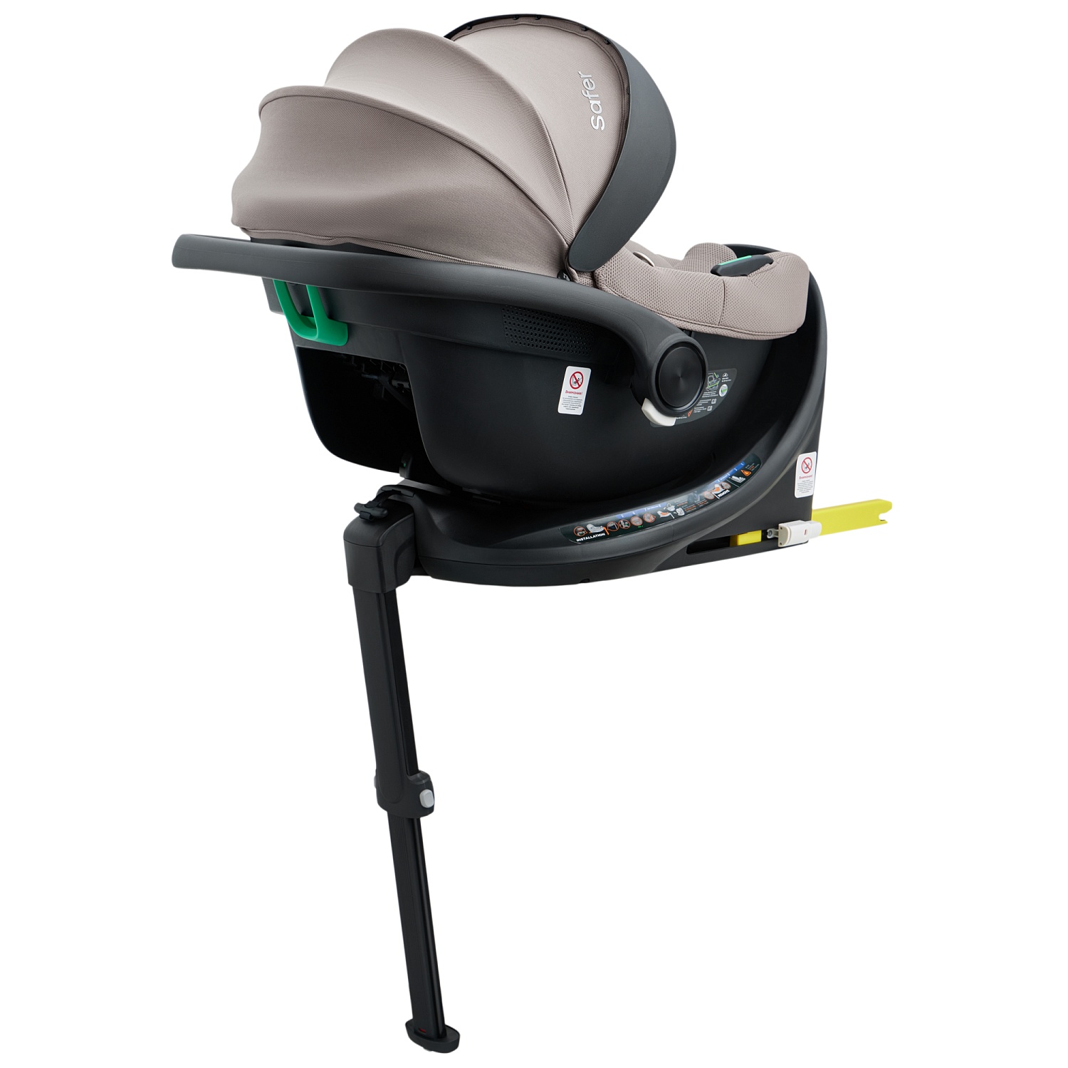 Happy Baby Автокресло SAFER, beige grey