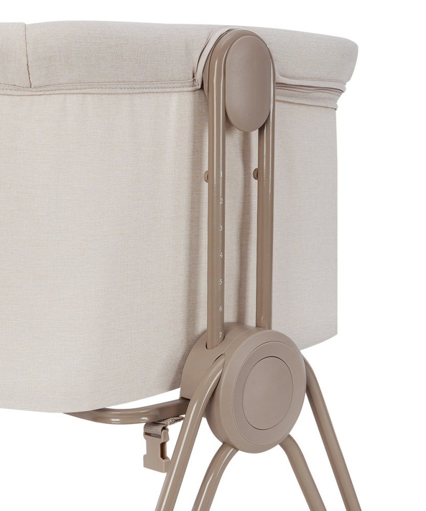 Carrello Кроватка Gracia  CRL-16502  Cool Grey (размер спального места 80 см*48.5)