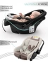 Автокресло детское AMAROBABY Baby comfort, группа 0+, (светло-бежевый)