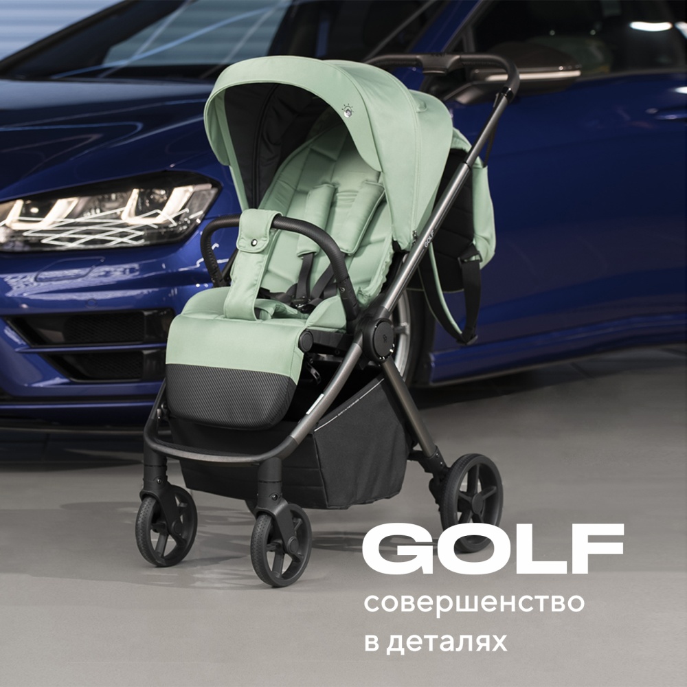Коляска детская RANT "GOLF" RA101 Sage Green