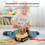 Happy Baby Игрушечный экскаватор конструктор HAPPY DIGGER «ХЭПИ ДИГЕР», yellow