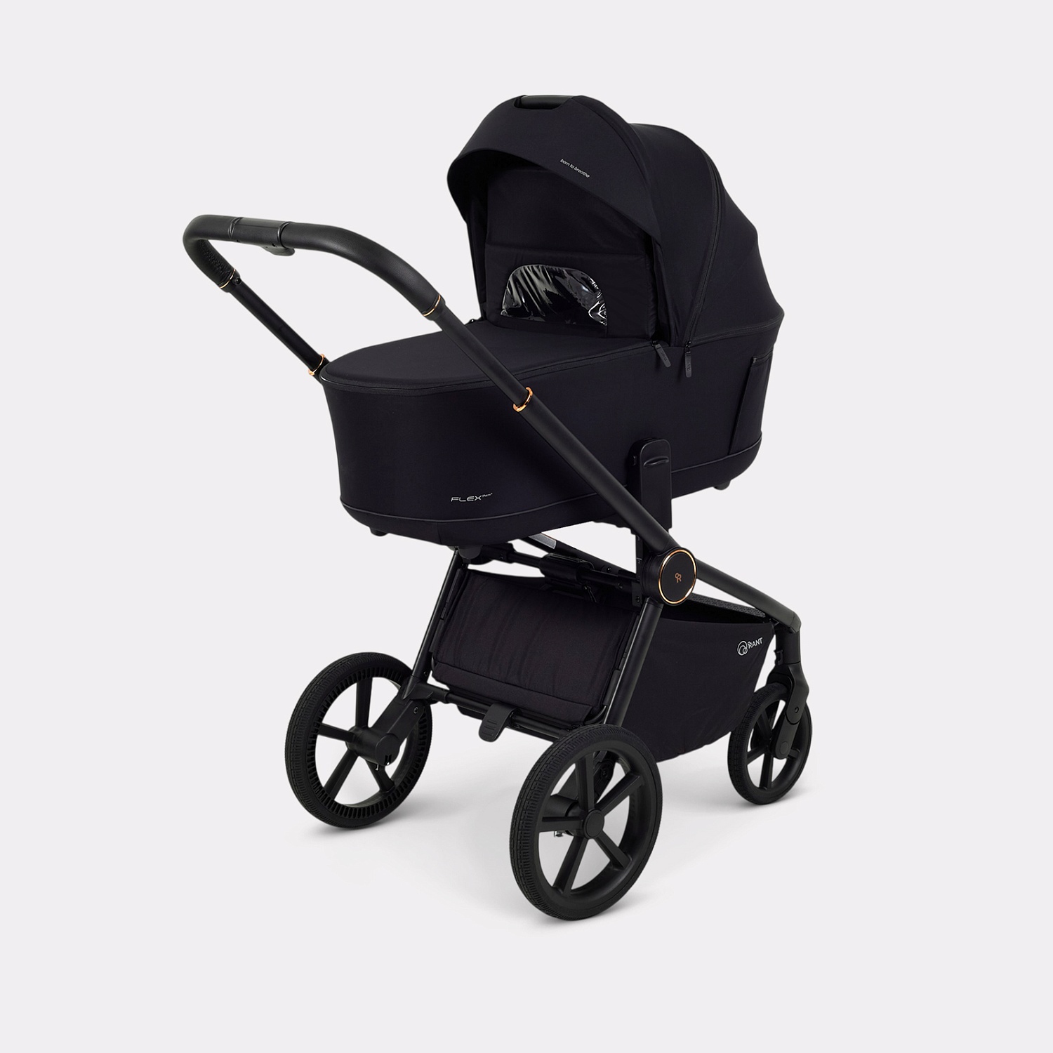 Коляска детская RANT "FLEX Therm" (2в1) RA112 Gold Black