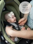 Автокресло детское AMAROBABY Baby comfort, группа 0+, (светло-бежевый)