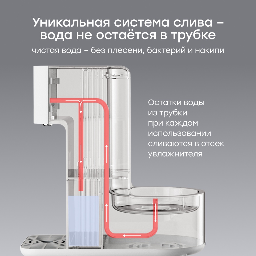Happy Baby Электрический термопот с функцией увлажнения воздуха, white