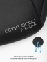 Автокресло детское (бустер) AMAROBABY Enjoy, группа III, (чёрный)