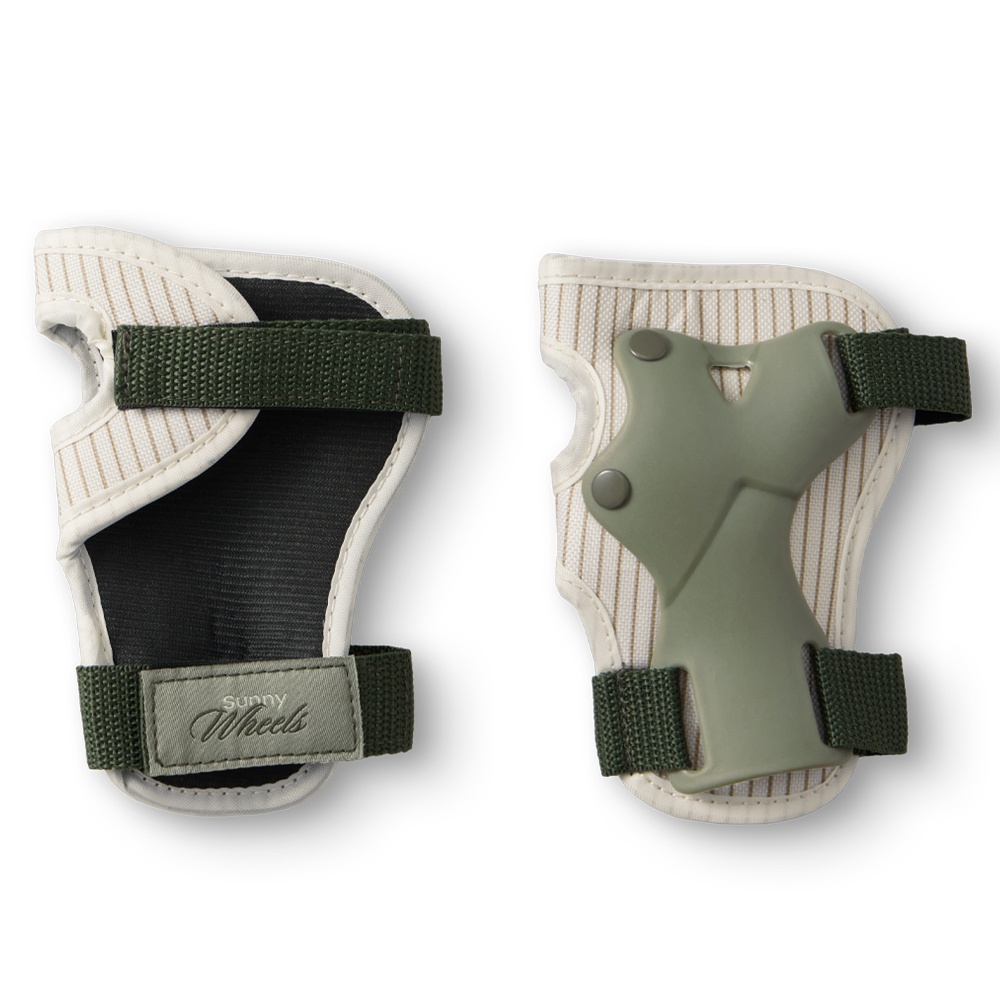 Happy Baby Раздвижные роликовые коньки детские SUNNY WHEELS, olive, S (26-29)