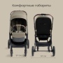 Happy Baby Коляска прогулочная LUNA 360, dark olive nova