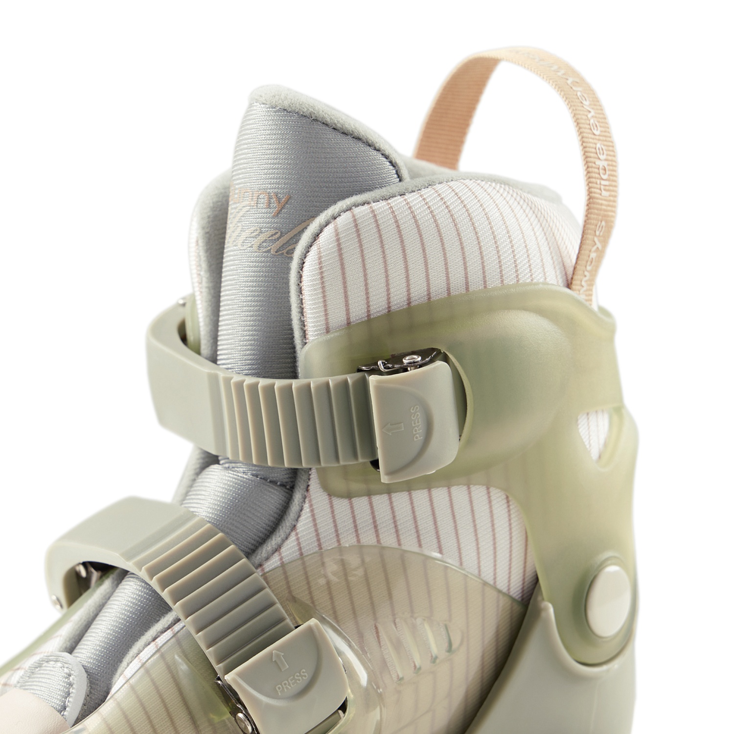 Happy Baby Раздвижные роликовые коньки детские SUNNY WHEELS, olive, S (26-29)