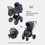 Коляска детская RANT "FLEX PRO" (2в1) RA074 Graphite