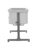 Carrello Кроватка Luna  CRL-16505   Carbon Grey  (размер спального места 86 см*53)
