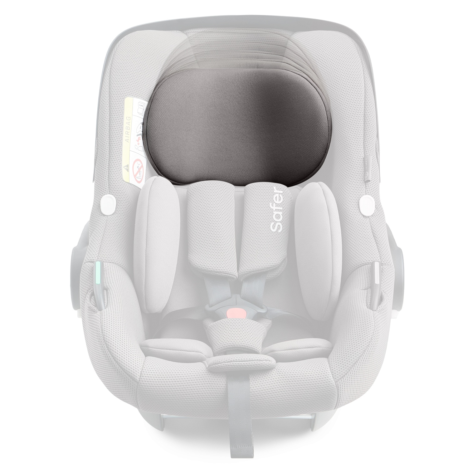 Happy Baby Автокресло SAFER, dark grey