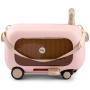 Happy Baby Чемодан-каталка TRAVY «ТРЕВИ», розовый / pink
