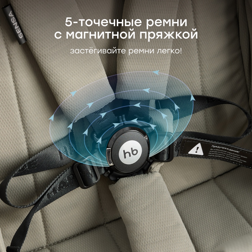 Happy Baby Коляска прогулочная SENSA, dark olive nova