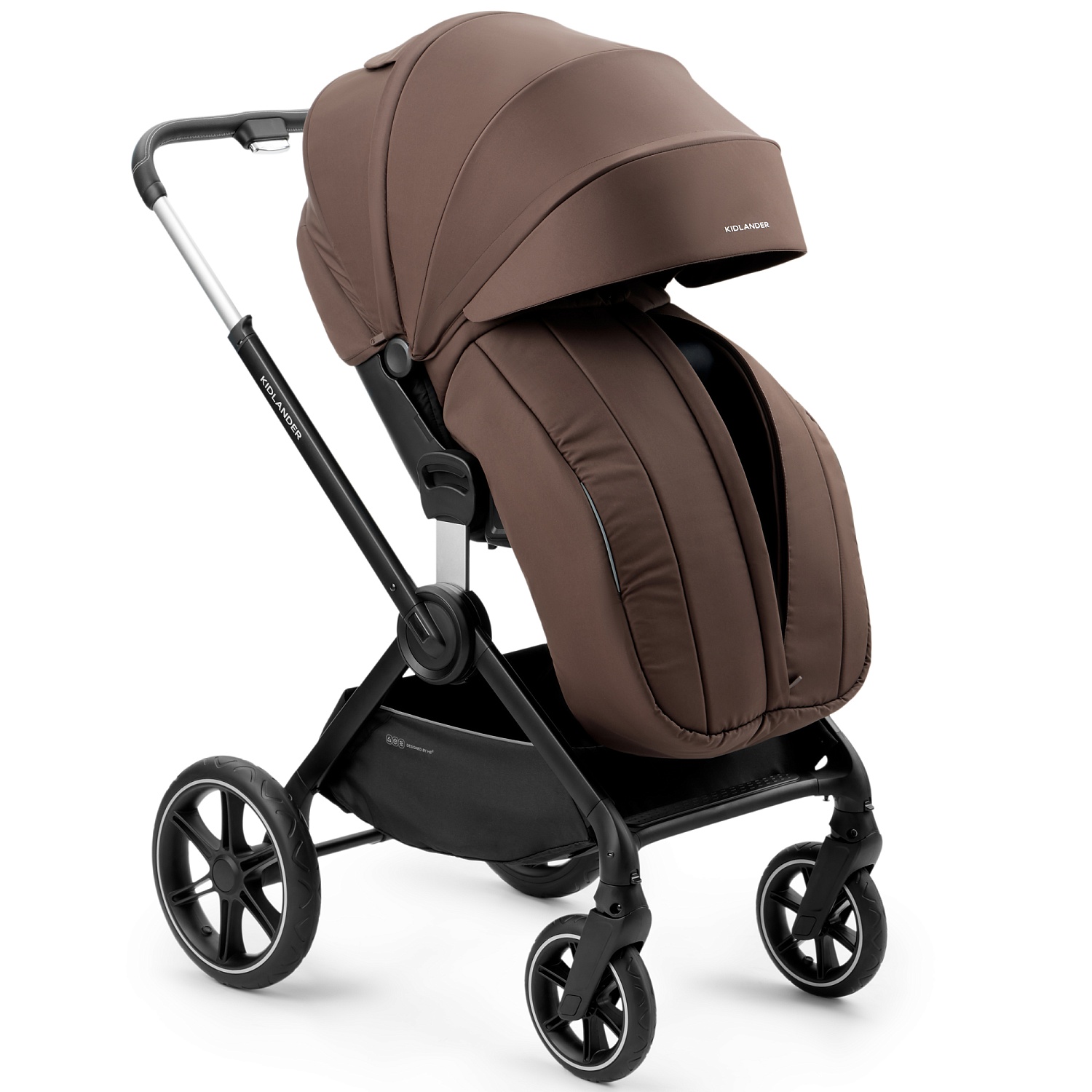 Happy Baby Коляска 2 в 1 KIDLANDER, dark brown