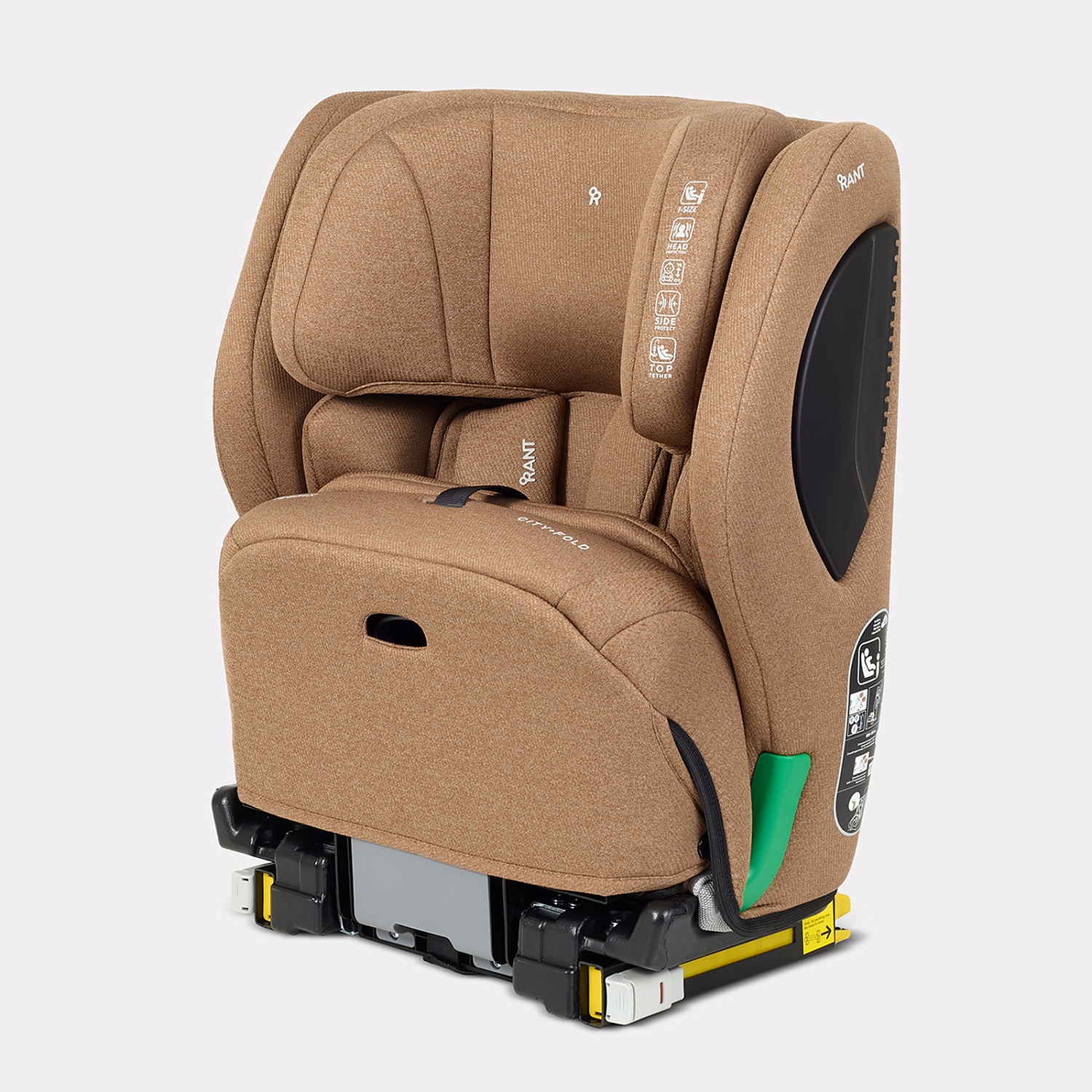 Автокресло RANT KBH315 "CITY+FOLD" (Beige) (76-150 см)