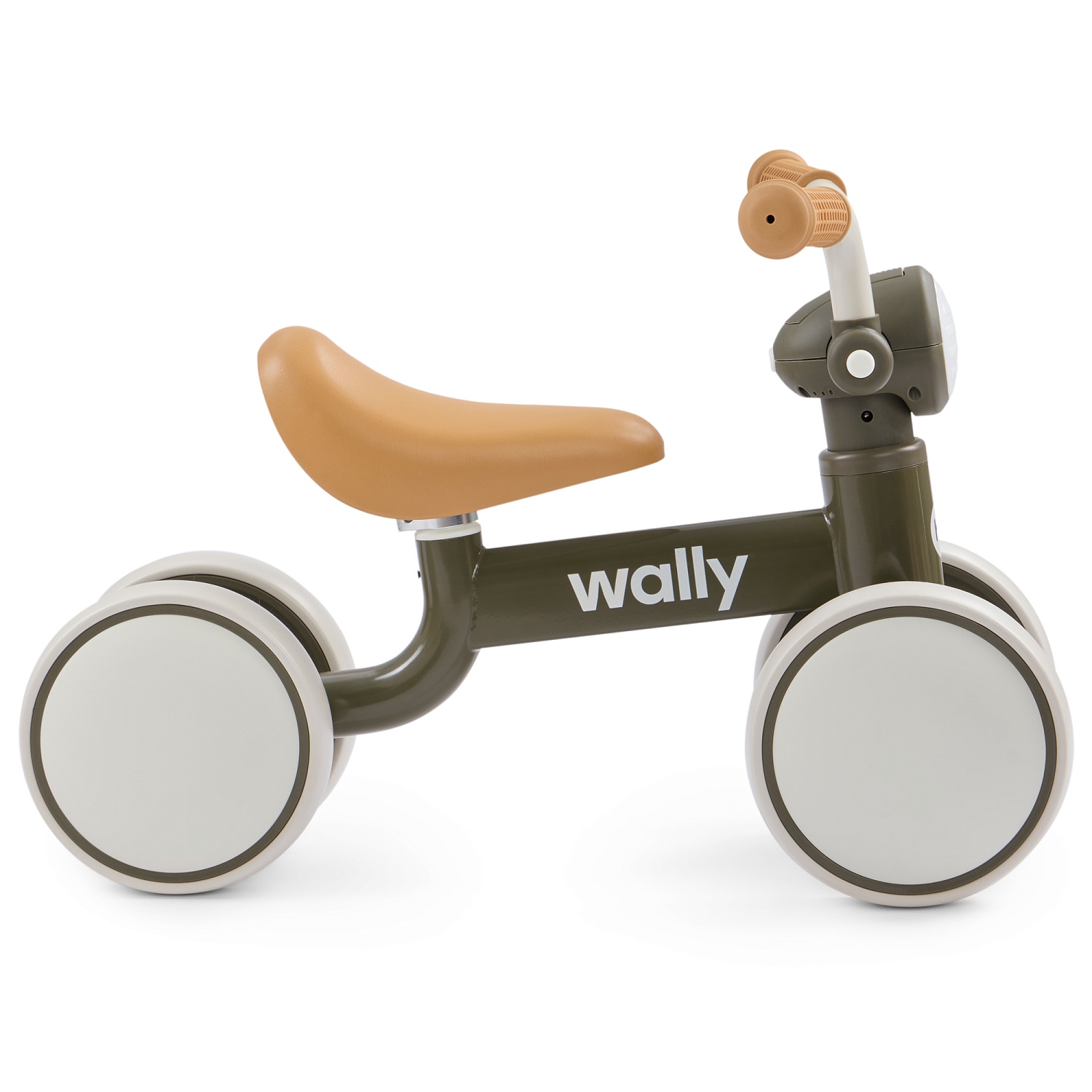 Happy Baby Беговел WALLY «УОЛЛИ», dark olive