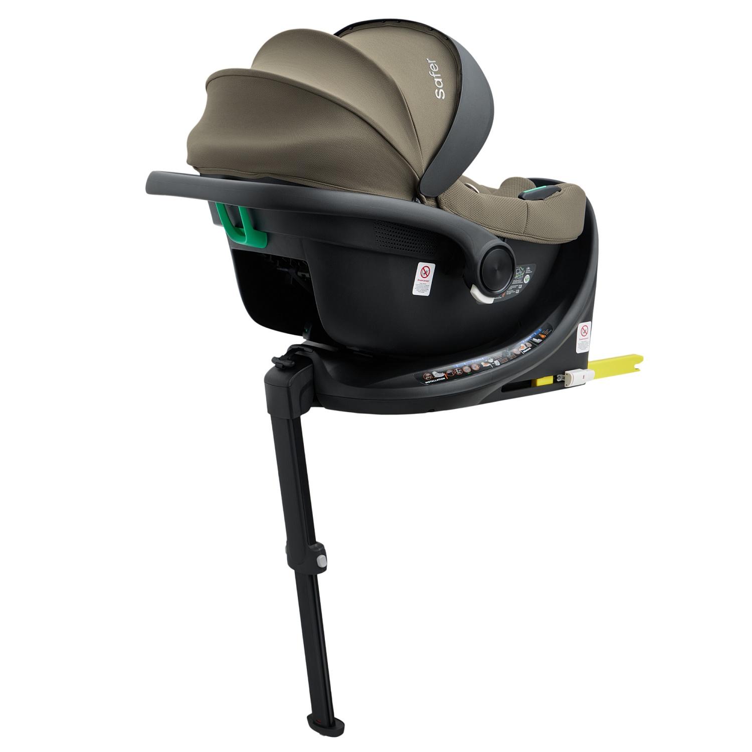 Happy Baby Автокресло SAFER, dark olive