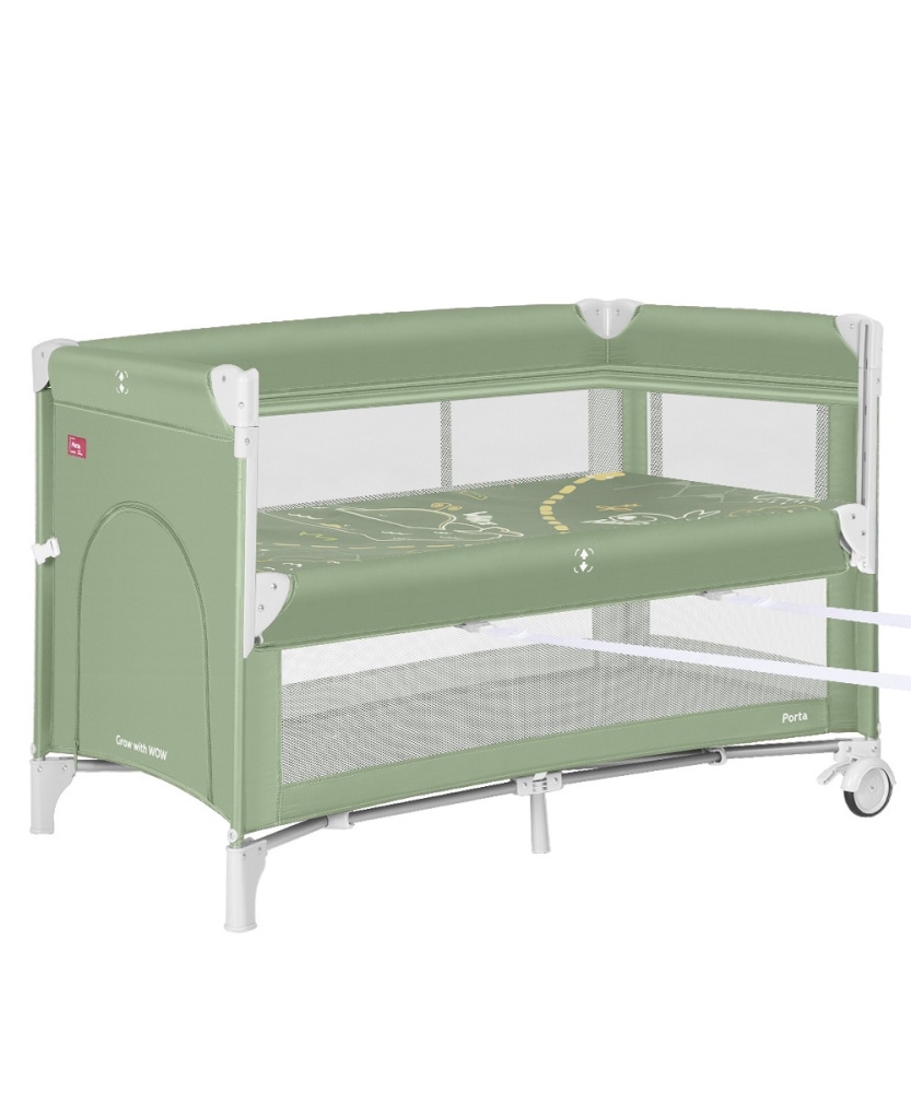 Carrello Детская кровать манеж CARRELLO CRL-18103 Porta   Mint Green