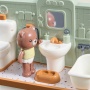 Happy Baby Игрушечный набор ванная HAPPY BATHROOM «ХЭПИ БАСРУМ», оливковый / olive