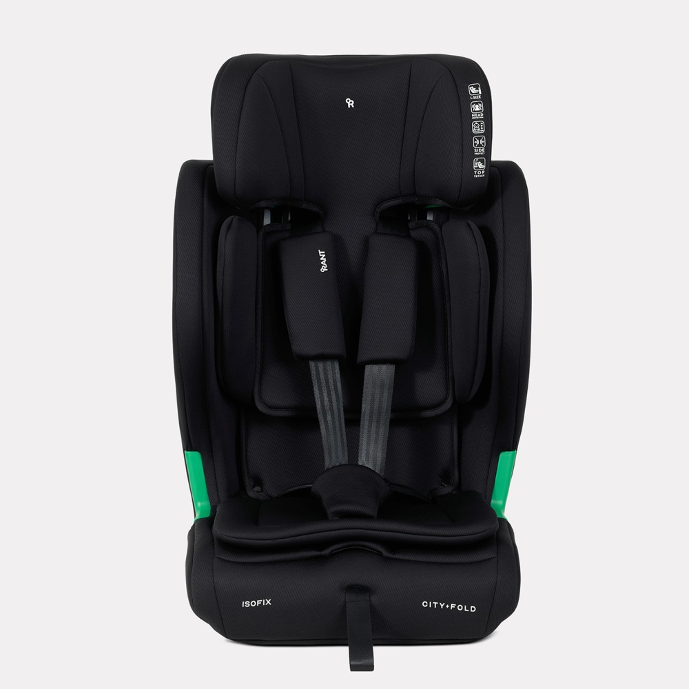 Автокресло RANT KBH315 "CITY+FOLD" (Black) (76-150 см)