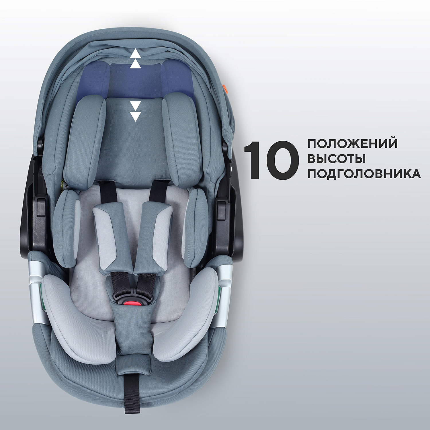 Автокресло RANT AY378 "ASTER zero" Graphite (40-87см)
