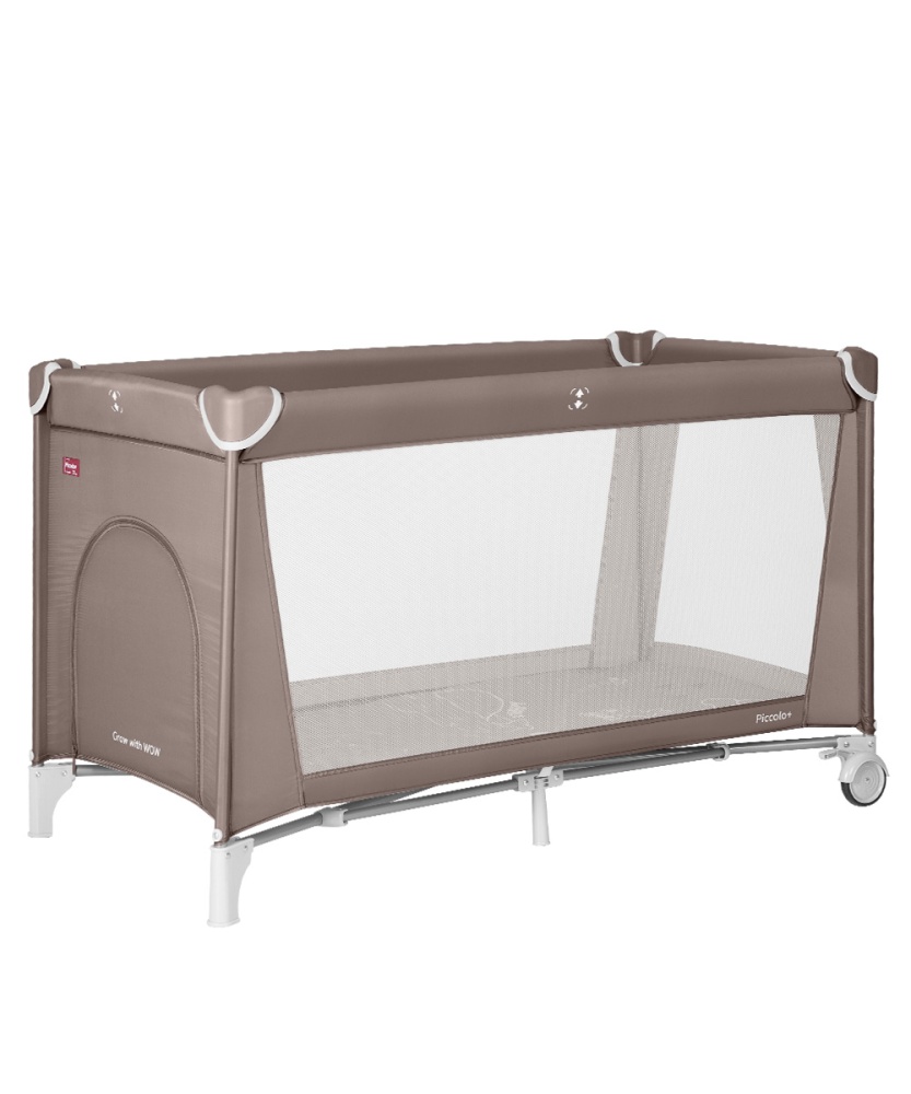 Carrello Детская кровать манеж CARRELLO CRL-18102 Piccolo+  Chocolate Brown