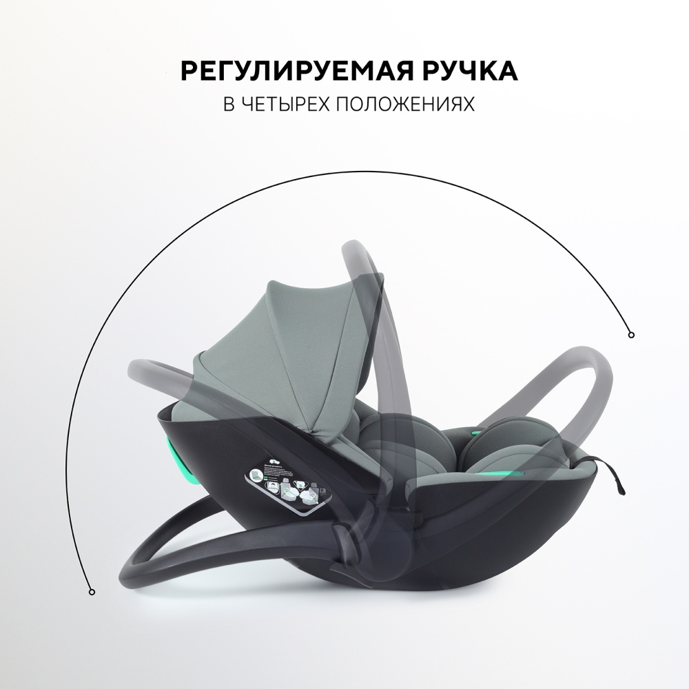 Автокресло RANT AY370 "MIRO" Olive (40-87см)