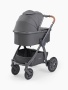 Happy Baby Коляска 2 в 1 MOMMER PRO, dark grey nova