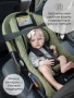 Автокресло детское AMAROBABY Baby comfort, группа 0+, (серый/чёрный)
