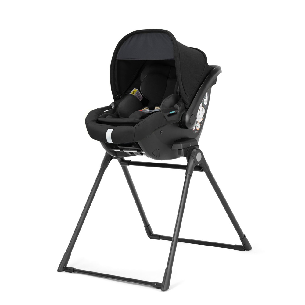 Коляска 2 в 1 Inglesina Electa New с подставкой под люльку Stand Up, Upper Black