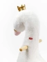 (С) Качалка Лебедь AMAROBABY (Swan), белый, 59х35х66 см.