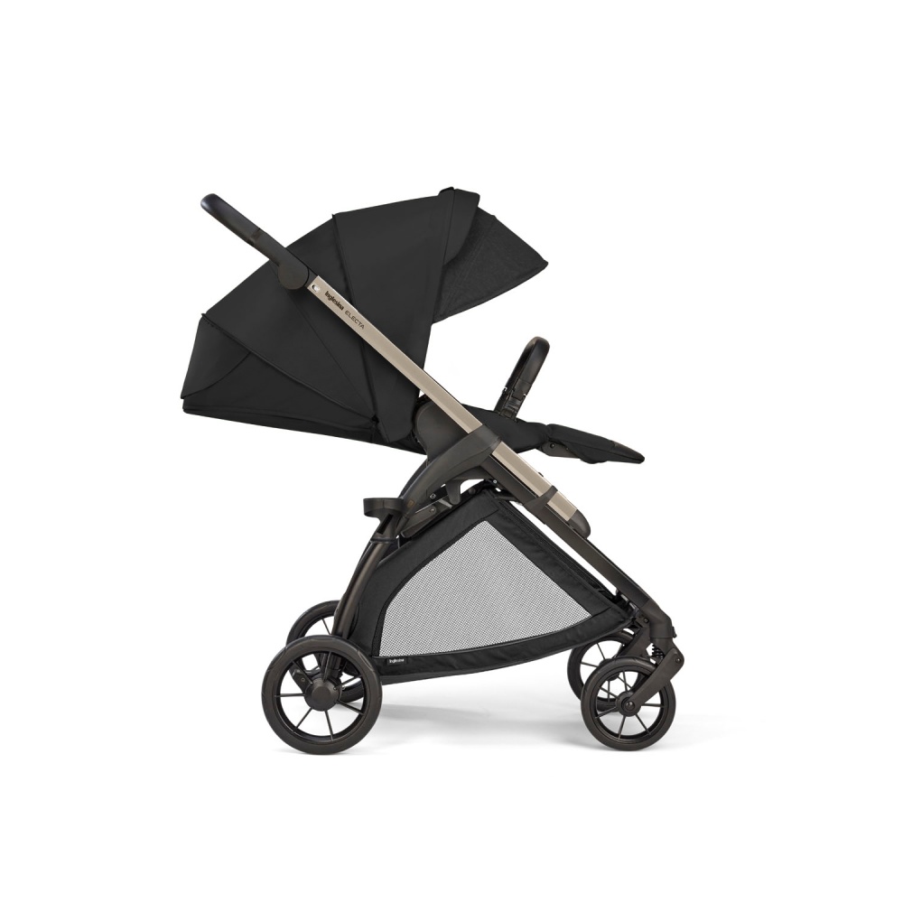 Коляска 2 в 1 Inglesina Electa New с подставкой под люльку Stand Up, Upper Black