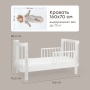 Happy Baby Кроватка-трансформер MOMMY LOVE, белый