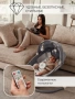 Качели электронные детские AMAROBABY LUCKY SWING, серый