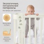 Happy Baby Кроватка-трансформер MOMMY LOVE, шалфей