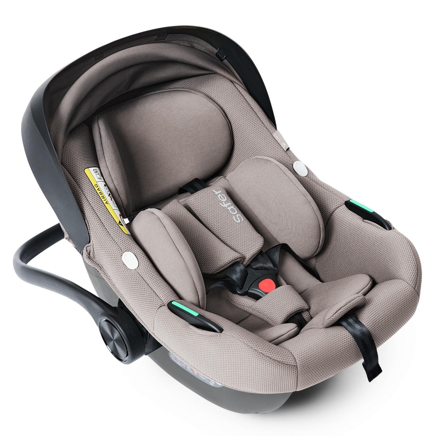 Happy Baby Автокресло SAFER, beige grey