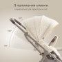Happy Baby Коляска прогулочная LUNA 360, beige (flowers) nova