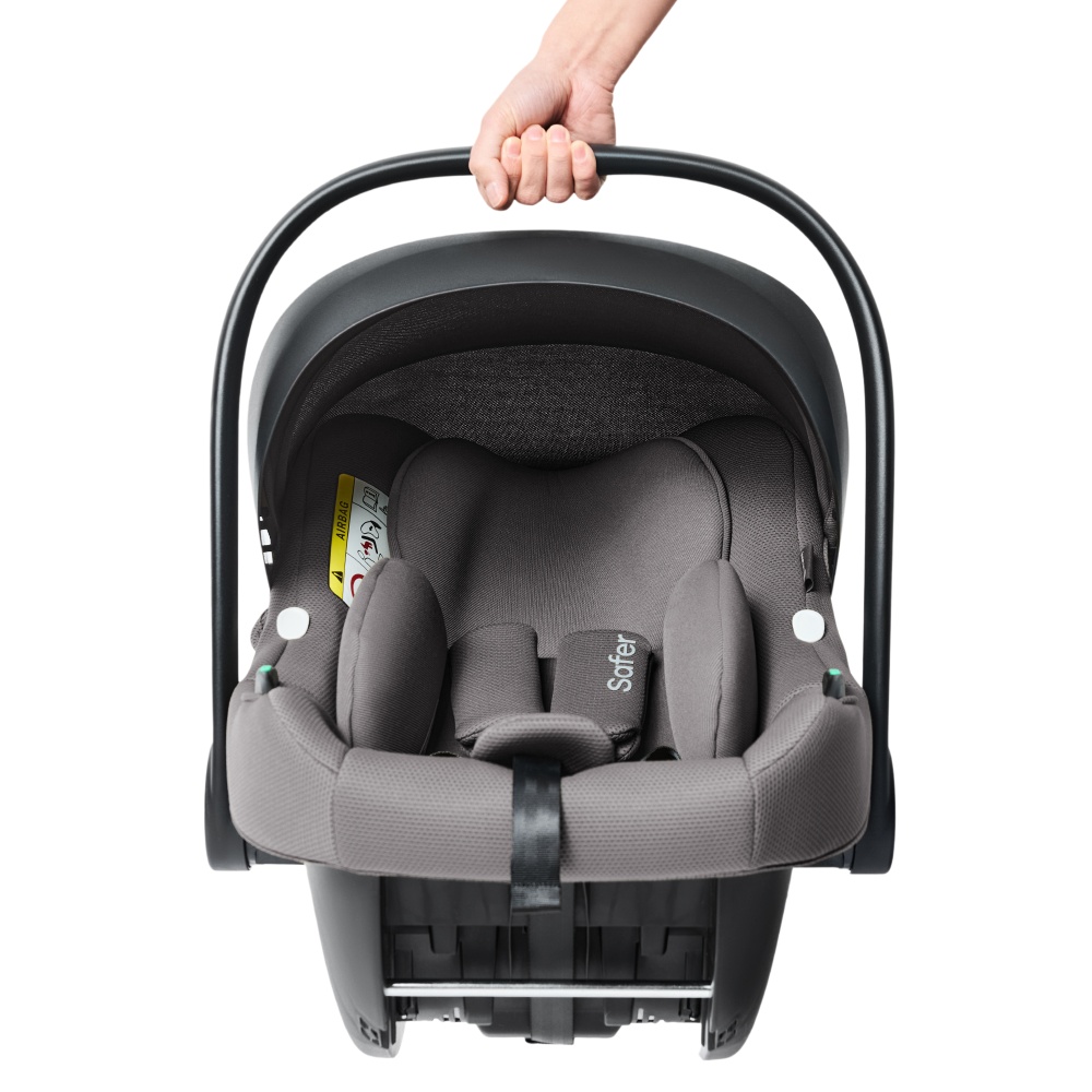 Happy Baby Автокресло SAFER, dark grey