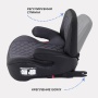 Автокресло RANT AY313 "TURBO PRO" Isofix (Grey) группа 3 (22-36 кг)
