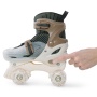 Happy Baby Ролики-коньки 3в1 детские SKROLLS, brown, size S