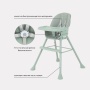 Стульчик для кормления "JUICY" RH160 Ocean Green