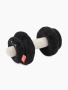 Happy Baby Игрушка-пищалка Гантель, black