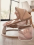 Качели электронные детские AMAROBABY LUCKY SWING, бежевый