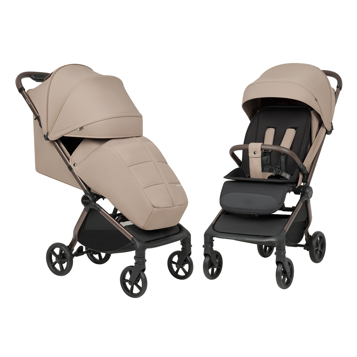 Carrello Детская коляска  CARRELLO  Atom M CRL-5527   Snow Beige